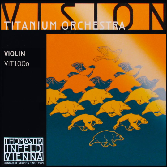 THOMASTIK Vision TITANIUM Orchestra Violinsaiten SATZ, mittel 