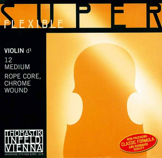THOMASTIK Superflexible Violinsaite D, mittel 