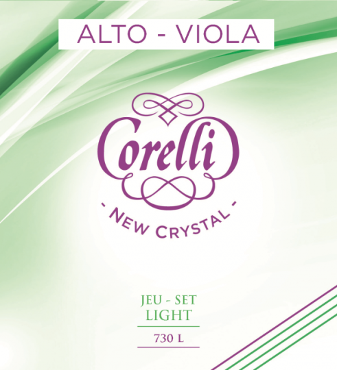 CORELLI Crystal Violasaiten SATZ light