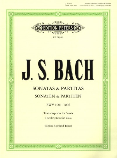 Bach, Sonaten & Pariten, BWV 1001-1006 