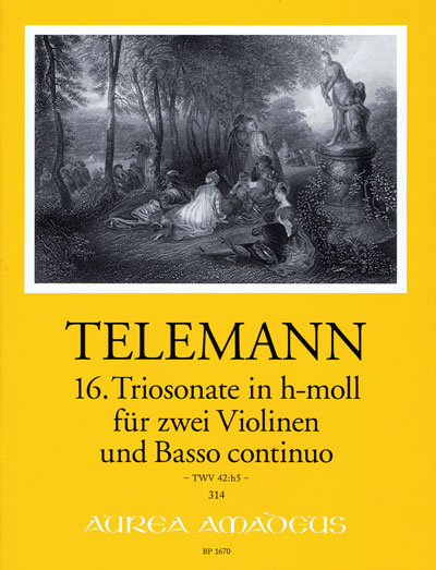 Telemann, 16. Triosonate in h-moll 