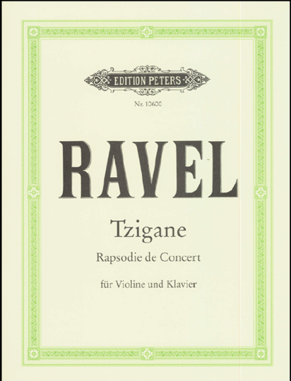 Ravel M., Tzigane, Rapsodie de Concert 