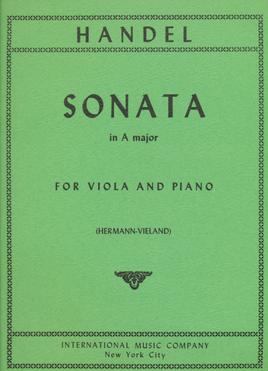 Händel, Sonate A-dur 