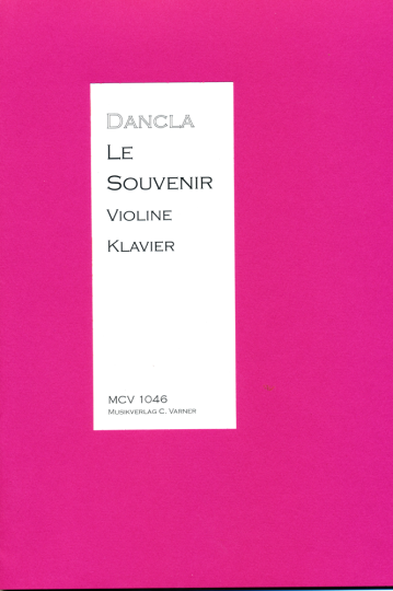 C. Dancla, Le Souvenir 