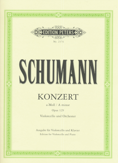 Schumann, Konzert a-Moll, Opus 129  