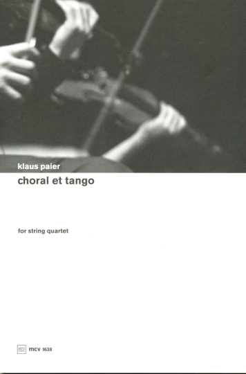 Klaus Paier, Choral et Tango 