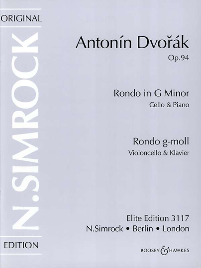 Dvorák, Rondo in G Minor, Op. 94 