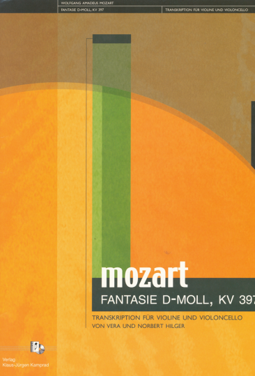 Mozart, *Fantasie d-Moll"  KV 397 
