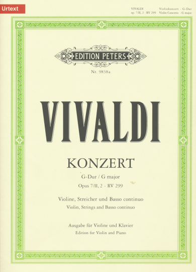 Vivaldi, Konzert G-Dur, Opus 7/II,2 - RV 299 