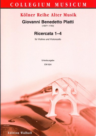 Platti, Giovanni Benedetto (1697- 1763): Ricercata 1 - 4 