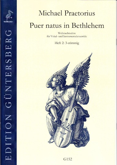 Praetorius, Michael (1572-1621): Puer natus in Bethlehem - 17 Sätze, 2-3 stimmig, Heft 2  