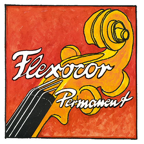 PIRASTRO Flexocor Permanent Violinsaiten SATZ mit E-Kugel, medium 